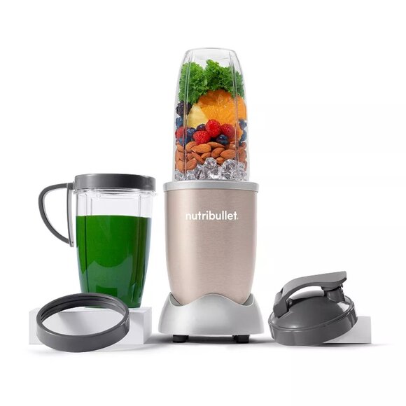 Nutribullet Pro 900 Series - Matte Champagne: 900-Watt Personal Blender - Picture 2 of 11